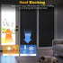 Coavas Blackout Window Film - UV Heat Blocking Privacy Film for Room Darkening, Static Cling, 17.5" W x 78.7" L
