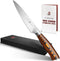 TUO Utility Knife, Small Kitchen Knife, 5 inch Paring Knife, High Carbon German Stainless Steel Cutlery