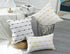Set 2 20x20,Black NUYECY of Boho Throw Pillow Covers Off White Neutral Couch Pillow Case with Tassel Fringe