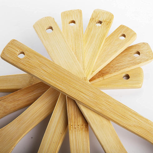 DEAYOU 16 PCS Bamboo Wood Spoons Set - Cooking Utensils for Everyday Use, Perfect for Housewarming Gifts