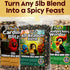 (16oz) Flaming Hot Pepper Bird Seed Oil - Extremely Spicy Squirrel Seed Sauce - Helps Limit Squirrels at Bird Feeders