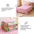 Sets 6 Set Set Mooreeke Twin Size Comforter for Girls Kids, Pieces Bed in a Bag Garden Cute Rabbit Floral Bedding