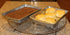 Metal Baking Pan Set, Cookie, Cake, Brownie, Biscuit Pans, Set of 4 (Small)