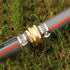 Xiny Tool Hose Repair Connectors with Clamps, 5/8" Aluminum Garden Hose Repair Kit, Female and Male Connectors & Fitting