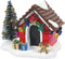 Department 56 Resin Village Accessories - Fido's Christmas Getaway Doghouse Figurine (2.4 Inch, Multicolor)