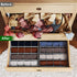 Joyoldelf 4 Pack Sock Drawer Organizer, 16-cell Fabric Dresser Drawer Organizers for Socks, Lingerie, Handkerchiefs,