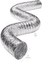 Deflecto FLXC0408 Aluminum Ducting Kits, 2-ply 8ft UL 181 Class 1