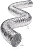 Deflecto FLXC0408 Aluminum Ducting Kits, 2-ply 8ft UL 181 Class 1