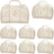 Tatuo 8 Pcs Jelly Bags Bulk Jelly Purse Plastic Basket Party Favor