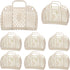 Tatuo 8 Pcs Jelly Bags Bulk Jelly Purse Plastic Basket Party Favor