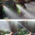 Zerone 50 Pcs Misting Nozzles for Drip Irrigation, Sprinkler Head Atomizer, Adjustable Mist Nozzles Drip Irrigation System Kits