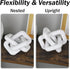 Wood Knot Home Decorations for Living Room, Handmade Wood Chain Link Decor, Farmhouse Coffee Table Decorations, Entry