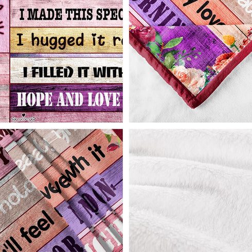 Givetoyou Grammy Blanket,Grammy Gifts,Grammy Granddaughter,Grammy Grammy Gifts,Grammy 60"x50" Gift Christmas Birthday