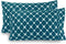 Elegant Comfort Luxury Ultra-Soft 2-Piece Pillowcase Set - 1500 Premium Microfiber, Wrinkle Resistant, Teal