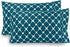 Elegant Comfort Luxury Ultra-Soft 2-Piece Pillowcase Set - 1500 Premium Microfiber, Wrinkle Resistant, Teal