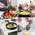 Kitchen Utensils Set of 12 - E-far Silicone Cooking Utensils with Holder, Non-stick & Heat Resistant for Cookware