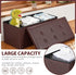 30 Inches 350lbs, JupiterForce Ottoman Storage Bench, Folding Faux Leather Ottoman Bench with Storage Padded Seat
