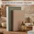 Set 2 Decorative Books of with Hidden Storage Premium Linen Coffee Table Books, Van Gogh & Renoir Art Decor | Faux
