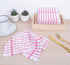 Set 8 12"x12" Inch AMOUR INFINI Kitchen Dish Cloths of - Ultra Soft, Highly Absorbent, Quick-Drying Terry Cotton
