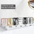 Popular Bath Sinatra Bath Shower Tooth Brush Holder | Silver Modern Classic Bath Accessories | Blush