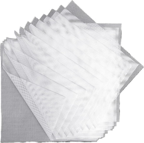 (12 Pack) Silicone Dehydrator Sheets, Premium Non Stick Mesh for Fruit Dehydrator, Reusable (14 x 14 inch)