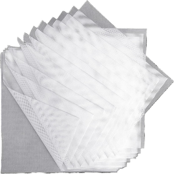 (12 Pack) Silicone Dehydrator Sheets, Premium Non Stick Mesh for Fruit Dehydrator, Reusable (14 x 14 inch)