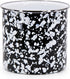 Golden Rabbit Enamelware Utensil Holder - Black Swirl