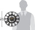 Infinity Instruments Roman Gear Clock - Rust