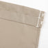 Valea Home Waffle Woven Textured Valance Curtains for Bathroom - Water Repellent Window Covering Short Curtain, Taupe,
