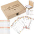 Set 50 20 Silipull Bridal Shower Games for Guests Includes Bingo, He Said She Said, Scramble, Would She Rather, Advice