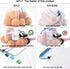SPLF 12 Pcs Heavy Duty Reusable Mesh Produce Bags, See Through Food Safe Bags with Drawstring