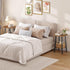 2-Tier 15.7"L 15.7"W 24"H, BF181BZ01 HOOBRO Square Side Table, Small Sofa End Table, Modern Simple Nightstand