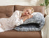 20x54 Fluffy Full Body Pillow for Adults Long Big Body Pillow Cover Pillowcase with Memory Foam for bed Grey Pregnancy