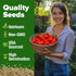 66+ HOME GROWN San Marzano Tomato Seeds Heirloom Non-GMO Seeds for Planting, High Germination, Indeterminate, Classic
