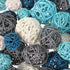 72 Pcs Wicker Rattan Decorative Balls, Centerpiece Fillers for Spring Summer Craft, Wedding Party, Potpourri Decor