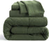 Set 5 Set, Set Set, NTBAY Twin Comforter with Sheets, Pieces Soft and Breathable Twin Bedding Twin Bed in a Bag, Down