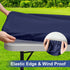 6 30" 72") homing Rectangle Table Cloth Cover, Waterproof Polyester Elastic Fitted Tablecloth, Fits for Foot Folding