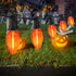 C7 25FT 25 Bulbs, Orange Halloween Lights Outdoor, LED String Lights with Waterproof Fall Thanksgiving Decor for Patio