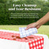 12 Pack 14 108 Inch. Red Gingham Checkered Premium Disposable Plastic Table Runner x Table Runner for Dinner Parties
