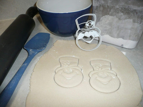 Frosty Themed Snowman Face Head Movie TV Character Christmas Cookie Cutter Made in USA