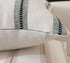 20x20 Set 2, Cethom Boho Throw Pillow Covers of Beige and Black Striped Decorative Pillow Cases for Couch Chair Bed