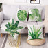 Outdoor Throw Pillow Covers 18x18 Set of 4 Waterproof Summer Tropical Leaves Pillow Covers Palm Monstera Leaf Decorative Cushion Case for Patio Furniture Garden Couch by Gujiahone