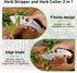 9 2026 Plys Herb Stripper Tool for Basil - Stainless Steel Kitchen Herb Cutter Holes, Unique Chef Tools for Kale