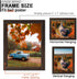5x7 Set 3,Walnut KTKDE Picture Frame of Wooden frames, Vertical & Horizontal Wall Hanging for Wall or Tapletop