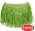 Beistle Adult Size Green Paper Grass Hula Skirt, Short Luau Costume Accessory, One