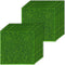 KISEER 12 Pack Fairy Garden Grass 6 x 6 Inches Miniature Artificial Craft