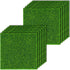 KISEER 12 Pack Fairy Garden Grass 6 x 6 Inches Miniature Artificial Craft
