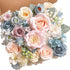 Serra Flora Artificial Flowers Combo Box Set, Faux Flowers Bulk Arrangements for DIY Wedding Bouquets