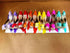 Warmtree 48 Pcs Artificial Simulation Feather Mini Decorative Fake Birds for Craft Home Ornaments & Wedding Decoration