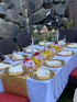 JYFLZQ Gold Sequin Table Runner 12"x108", Glitter Sequin Fabric for Wedding & Birthday Party Decor